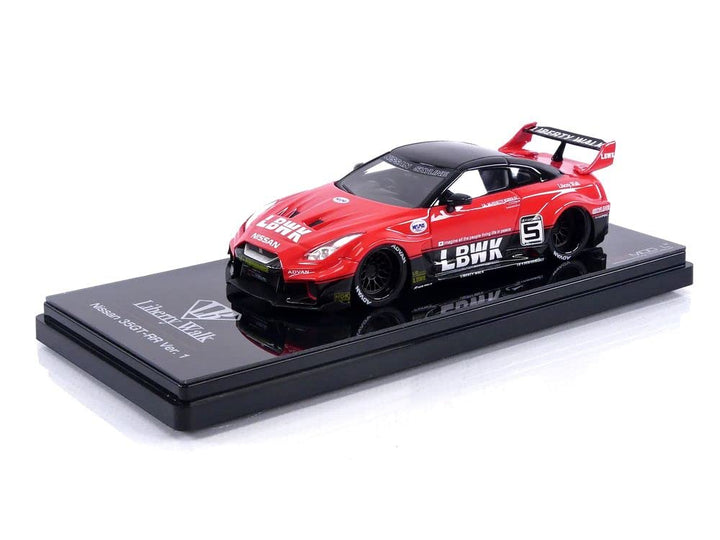 Truescale Miniatures TSMV0011 Miniaturauto aus der Kollektion, Rot/Schwarz