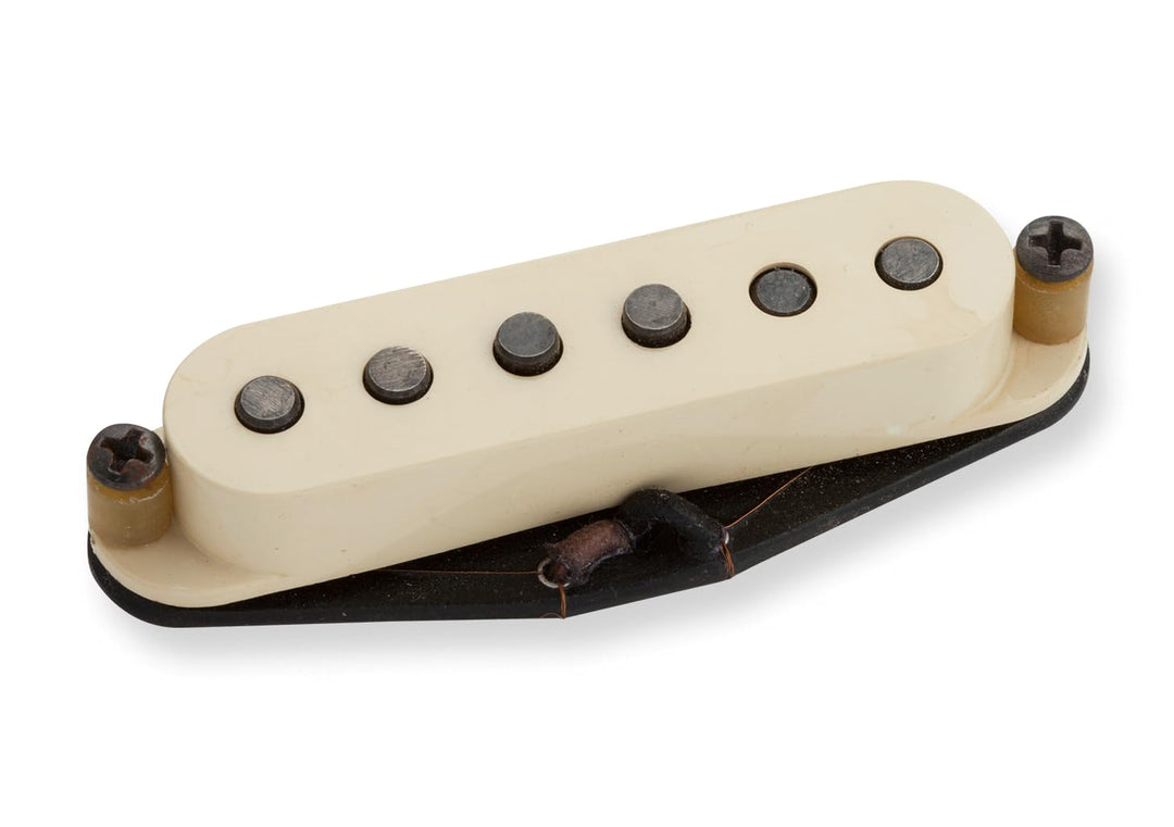 Seymour Duncan Antiquity II - Surfer Strat, Staggered Strat Bridge Pickup, Aged - cream Cover