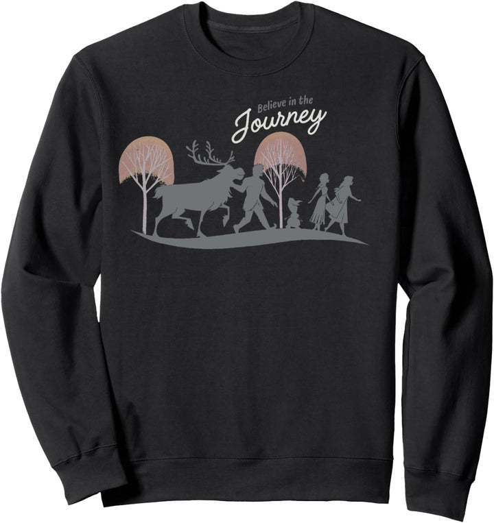Disney Frozen 2 Believe In The Journey Silhouettes Sweatshirt