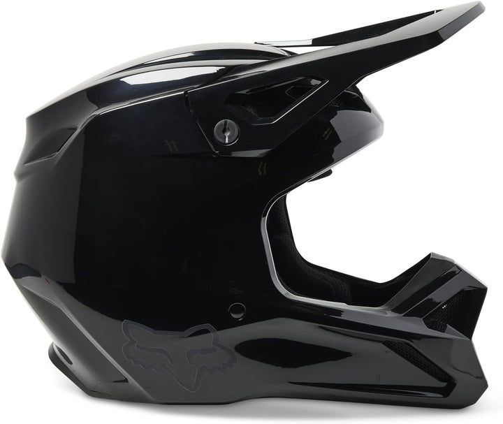 Fox Racing Unisex – Erwachsene Solid Helm, Schwarz, XS XXL Schwarz, XXL Schwarz