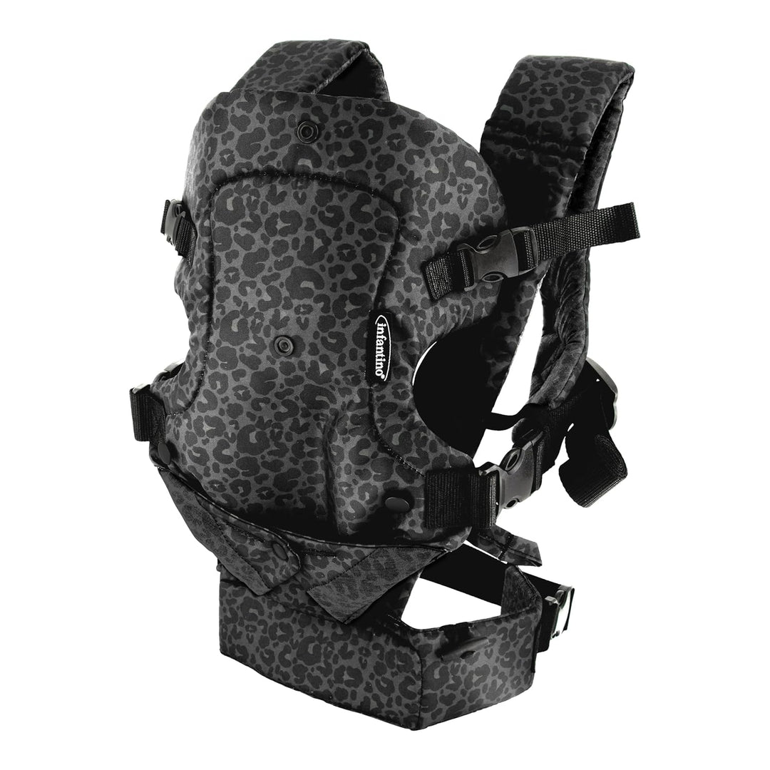 Infantino Flip Advanced 4-in-1 Babytrage, Ergonomisch, Umwandelbar, mit Blickrichtung Nach Innen und