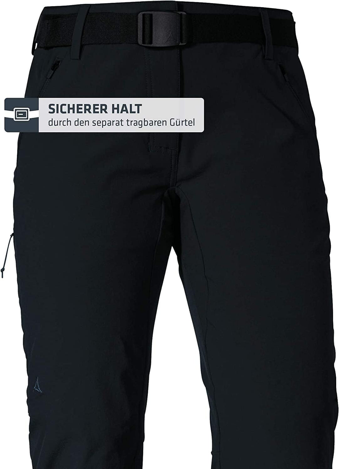 Schöffel Damen Pants Taibun L, funktionale Wanderhose, wasserabweisende und schnelltrocknende Outdoo