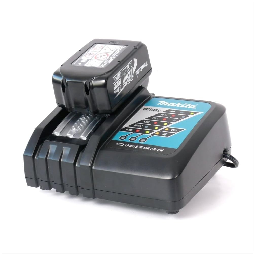 Makita Power-Set Ladegerät DC18RC + Akku BL 1830 3 Ah