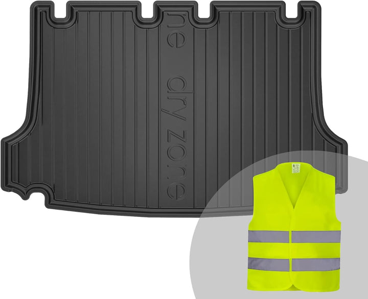 FROGUM DryZone Gummimatte Ganzjährige Praktische Auto Kofferraummatte Kofferraumwanne passend für Pe