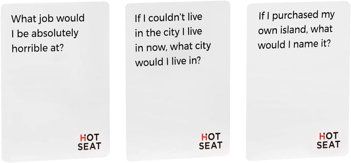 Hot Seat - The Adult Party Game About Your Friends [English Version]