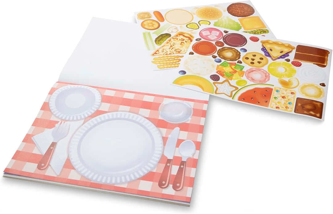 Melissa & Doug Stickerbrett zur Zubereitung einer Mahlzeit | Aktivitätsbrett | Stickerbrett | 3+ | G