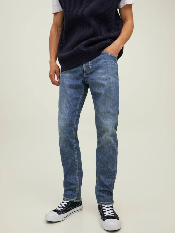 JACK & JONES Herren Jeanshose 31W / 34L Blue Denim, 31W / 34L Blue Denim