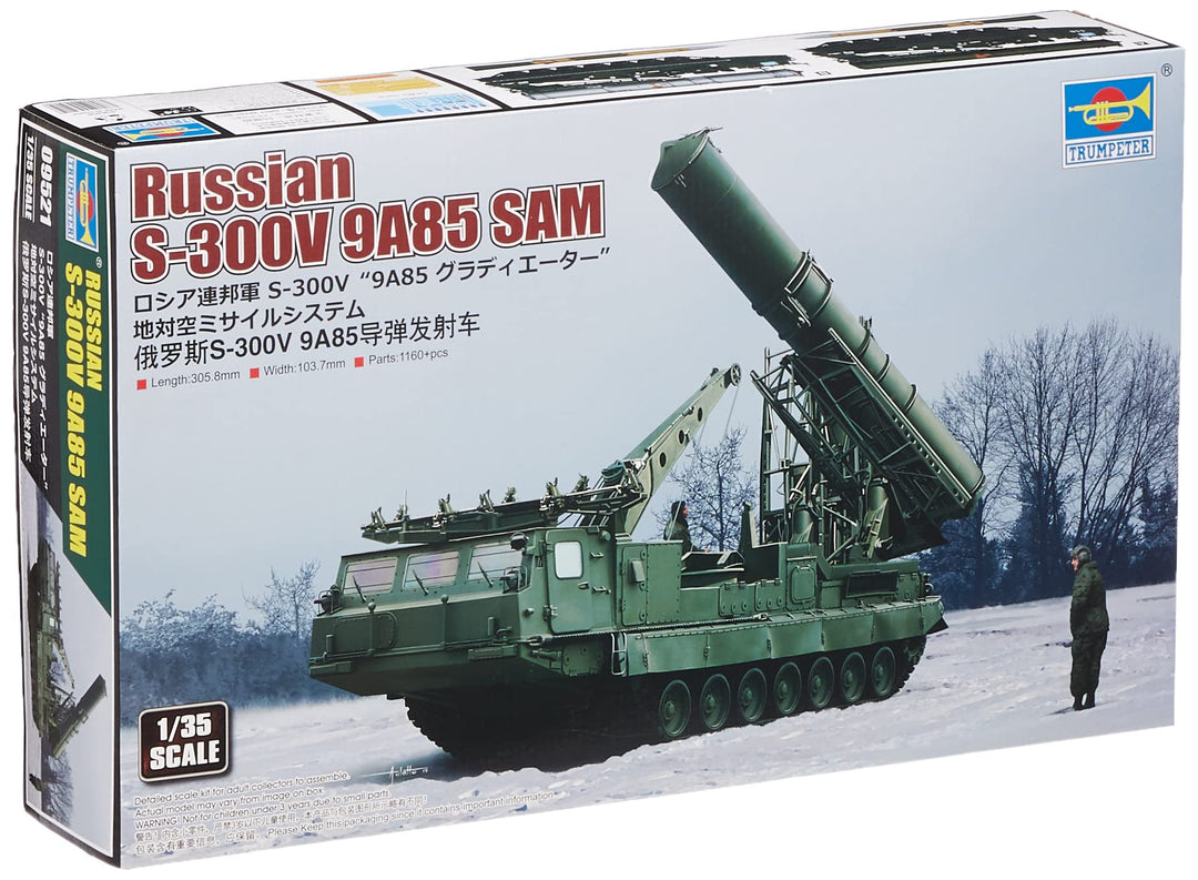 Trumpeter 09521 - Russian S-300V 9A85 Sam - massstab 1/35 - Modellbausatz