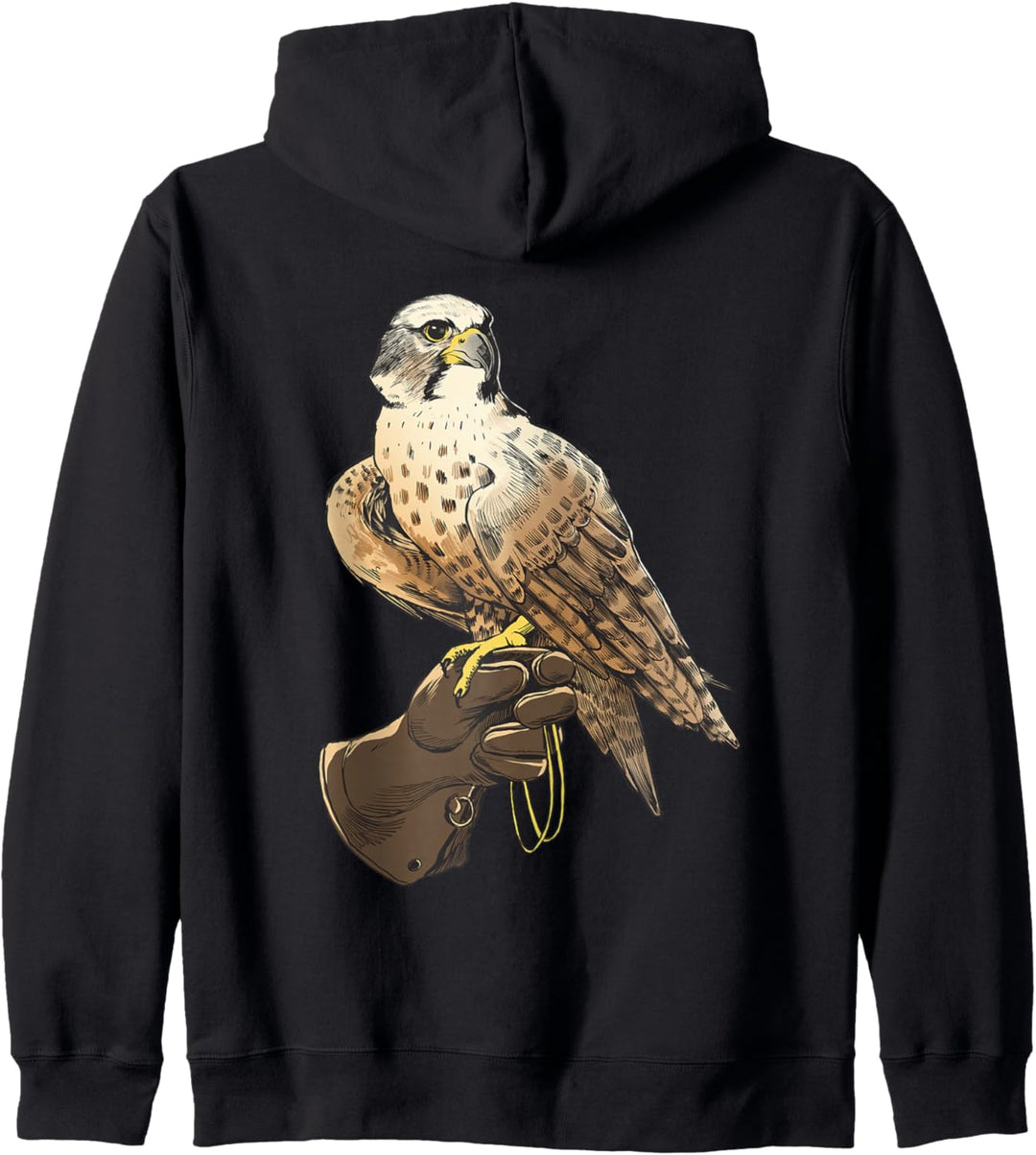 Falknerei Handschuh Falken Falkner Beizjagd Geschenk Kapuzenjacke