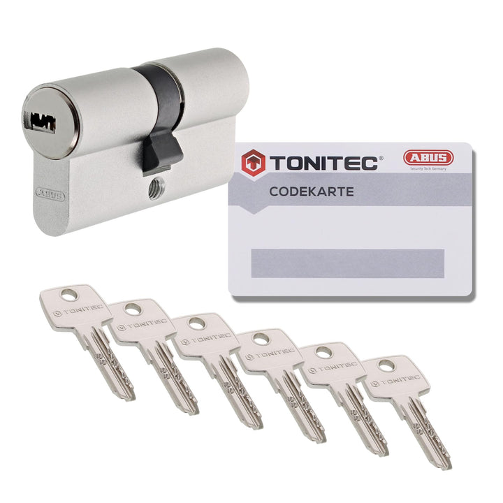 ToniTec Zylinderschloss TEC440 by ABUS Schliesszylinder 40/55mm 40/55 Doppelzylinder, 40/55 Doppelzy