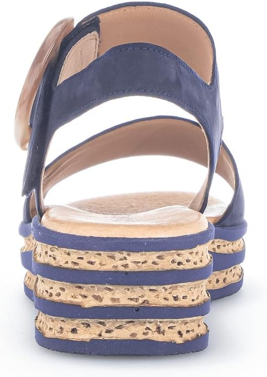 Gabor Andre Womens Sandals 37 EU Blau Blue, 37 EU Blau Blue