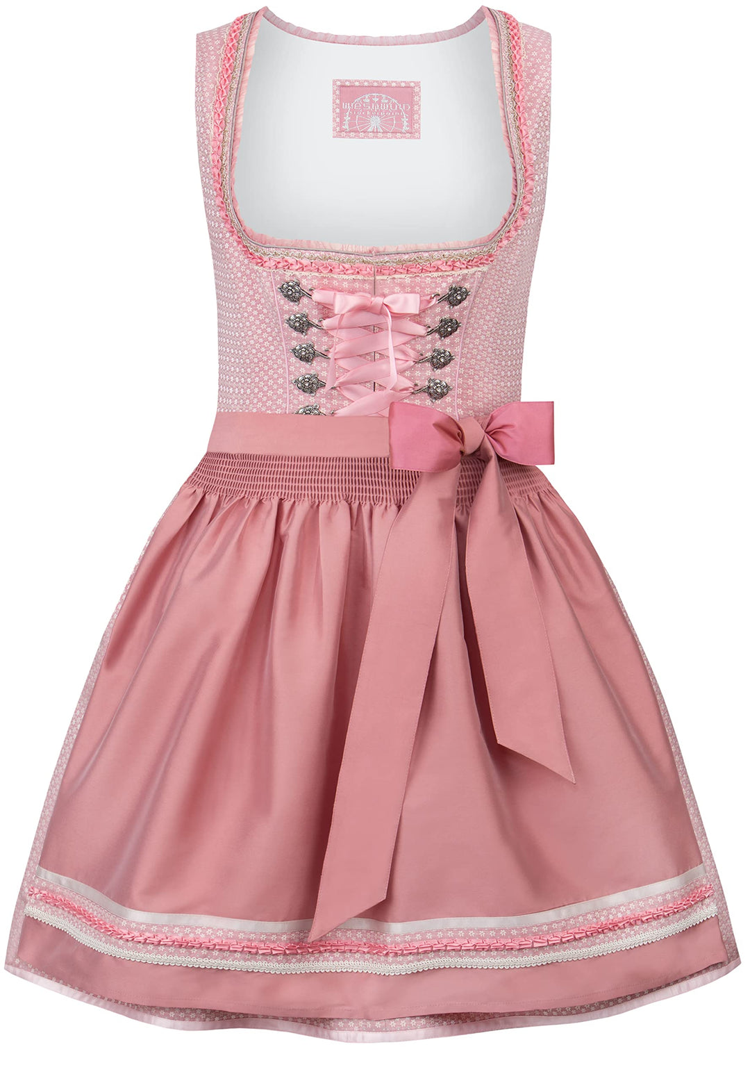 Stockerpoint Damen Dirndl Sandy Kleid für besondere Anlässe 34 Rosa, 34 Rosa