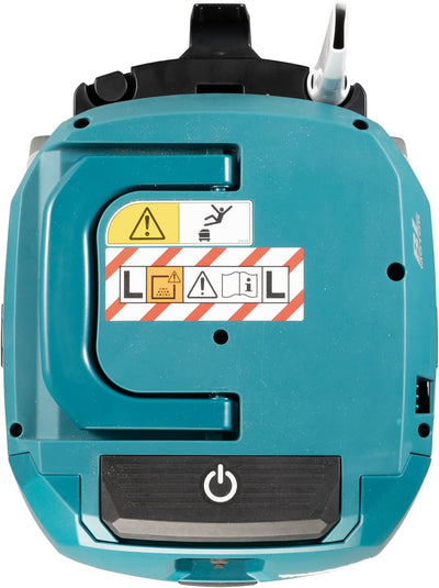 Makita Akku Staubsauger (40 V, ohne Akku, Industriesauger Luftvolumen 2,8 m³/min, Behältervolumen ma