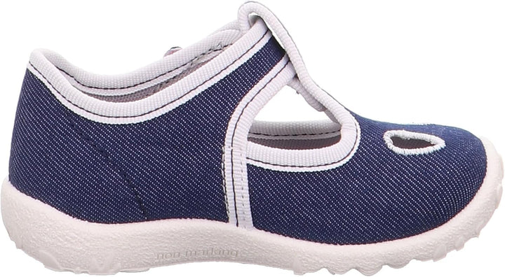 Superfit Jungen SpottyHausschuhe 23 EU Blau 8000, 23 EU Blau 8000