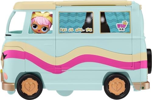 L.O.L. Surprise! 5-in-1 Grill &amp; Groove Camper - Spielset mit vielen Überraschungen - Küche, Bühne &amp;