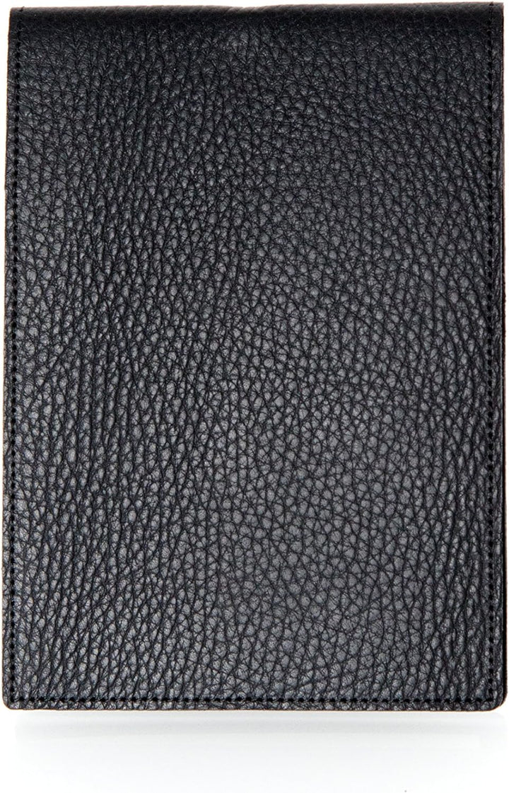 Tooly Vollrindleder Schreibmappe in schwarz mit DIN A 6 Block