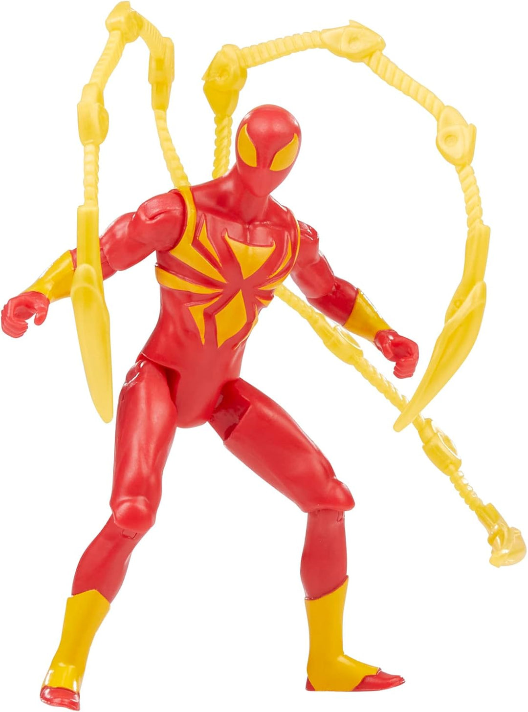 Marvel Spider-Man Epic Hero Series 10 cm grosse Iron Spider Action-Figur, Red, Gold Modern, Modern