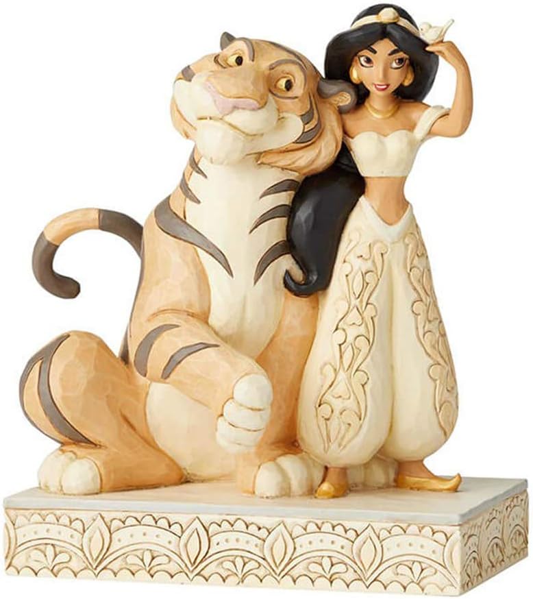 Disney Traditions Jasmine White Woodland Figurine, Multicoloured, One Size