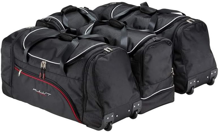 KJUST Kofferraumtaschen 4 stk kompatibel mit MERCEDES-BENZ GLK X204 2008-2015