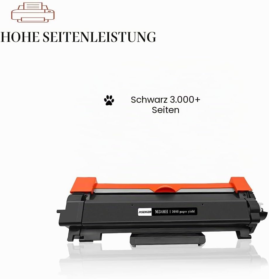 ASEKER Kompatibel Tonerkartusche für Ricoh SP 230 SP 230dnw P201W P200 M340W M340F M340FW SP 230fnw