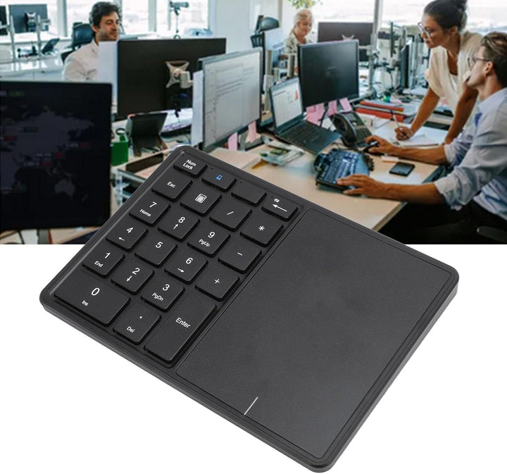 VBESTLIFE Kabellose Zifferntastatur, Bluetooth 4.2 und Kabellose 2,4 G-Dual-Modi-Zifferntastatur mit