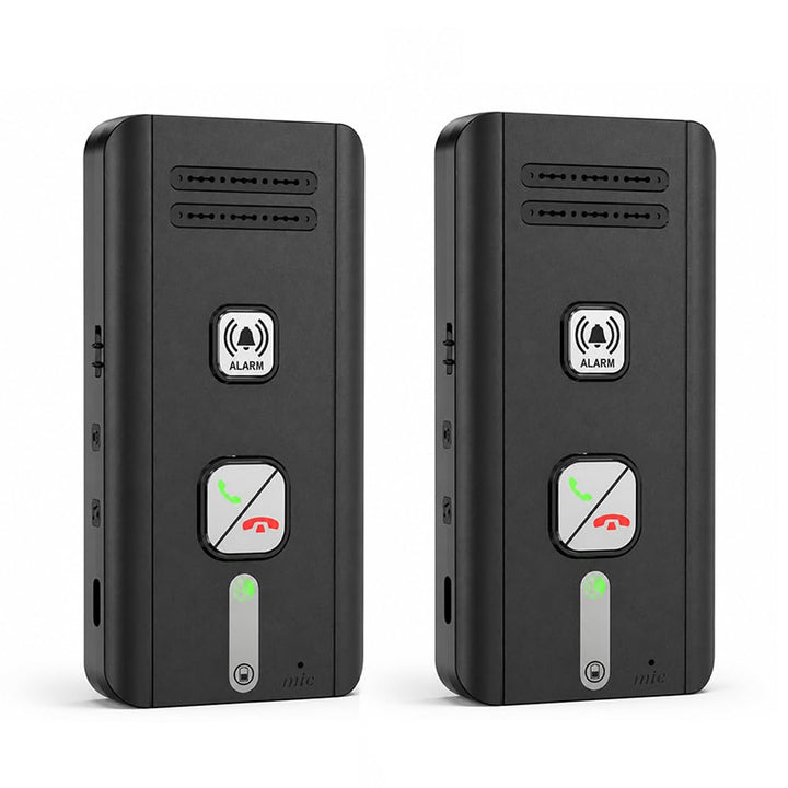 Gegensprechanlage, HOVCEH 2 Pack 500m Sprechanlage, 2 Wege Kabelloses Gegensprechanlagen, Intercom S