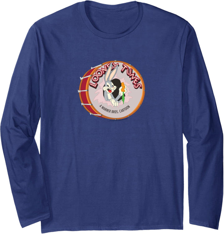 Looney Tunes Bugs Looney Tunes Drum Langarmshirt