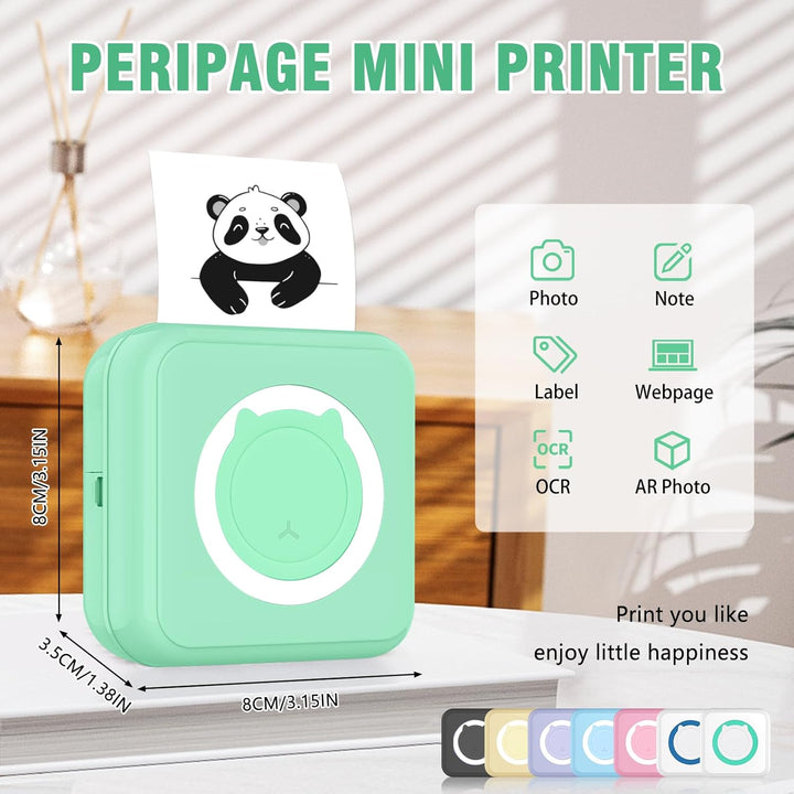 mini drucker für smartphone, fotodrucker für smartphone, mini drucker aufkleber, Bluetooth tragbarer
