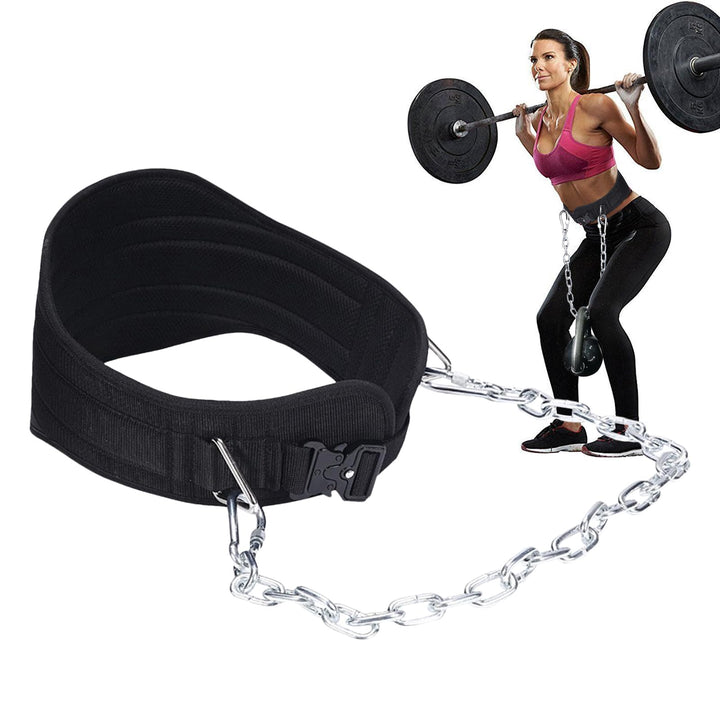 Dip Gürtel,Kraftdreikampf Gürtel Für Fitnessstudio Krafttraining | Doppel-D-Ring Gewichthebergürtel
