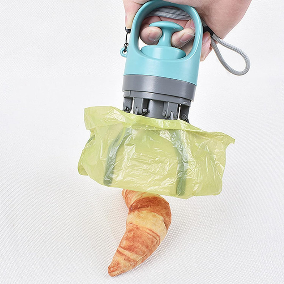Pet Poop Scooper, Tragbarer, Leichter Klauen-Poop Scooper für Hunde, Haustierkot-Auffangreiniger mit