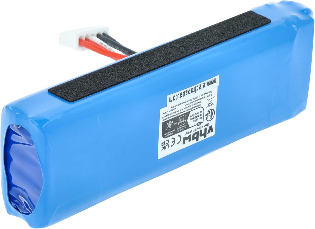 vhbw Akku kompatibel mit JBL Charge 3 2016 | Lautsprecher Boxen Speaker (6000 mAh, 3,7 V, Li-Polymer