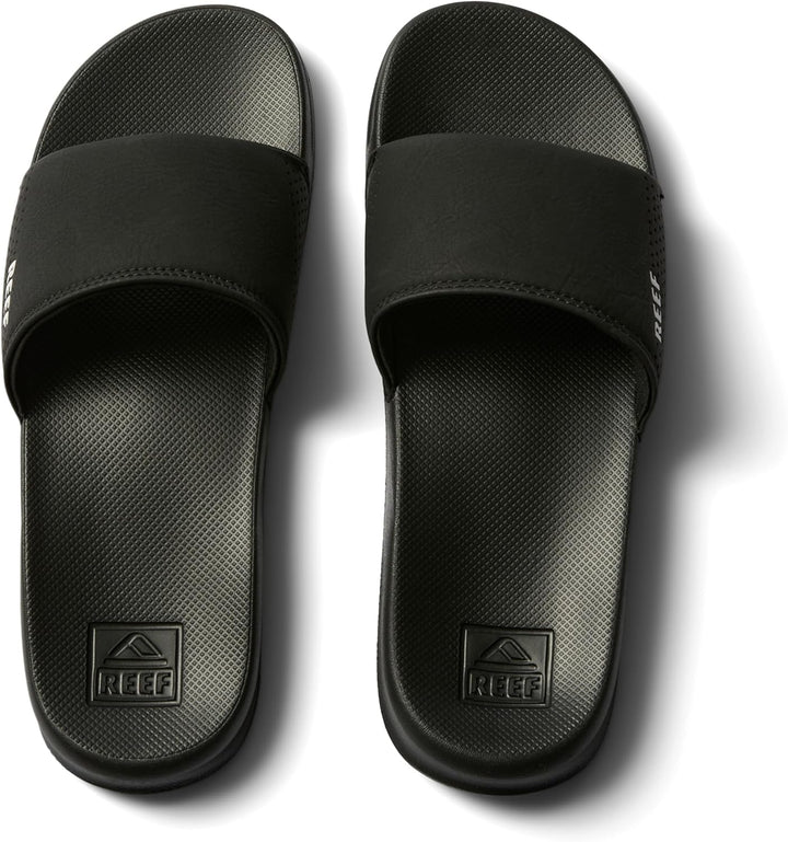 Reef Herren One Slide Schiebe-Sandalen 42 EU Schwarz Black Bla, 42 EU Schwarz Black Bla