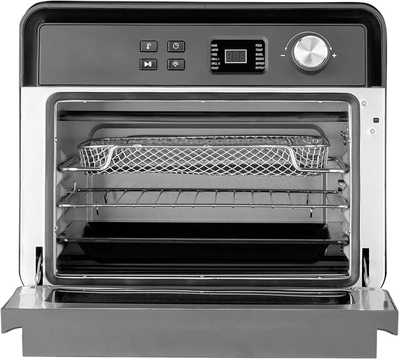 CASO AirFry Chef 1700 - Design Heissluftfritteuse, direkt startbereit ohne Aufheizen, 3 Einschubeben