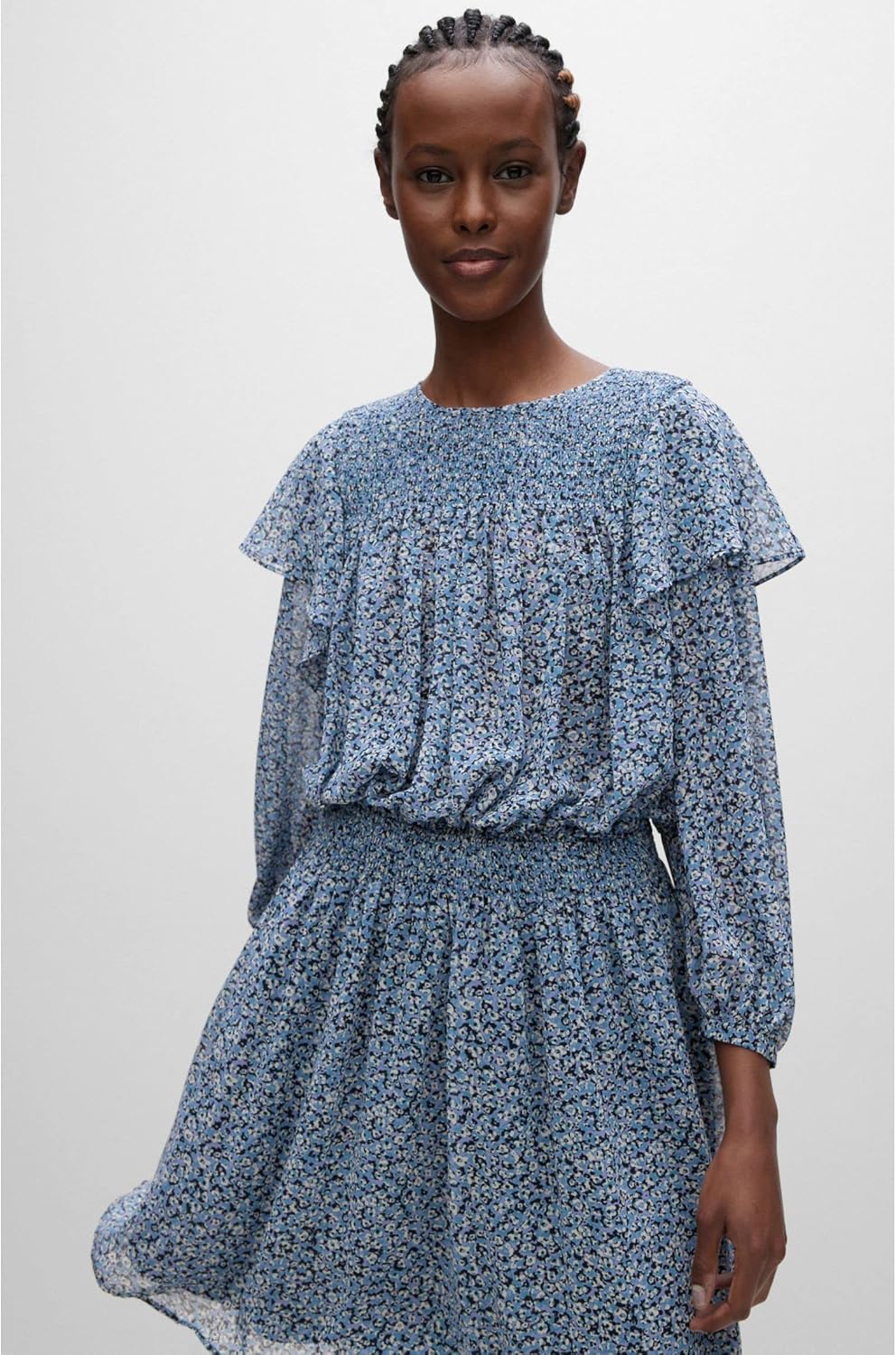 BOSS Damen C_duska Dress 34 Open Miscellaneous, 34 Open Miscellaneous