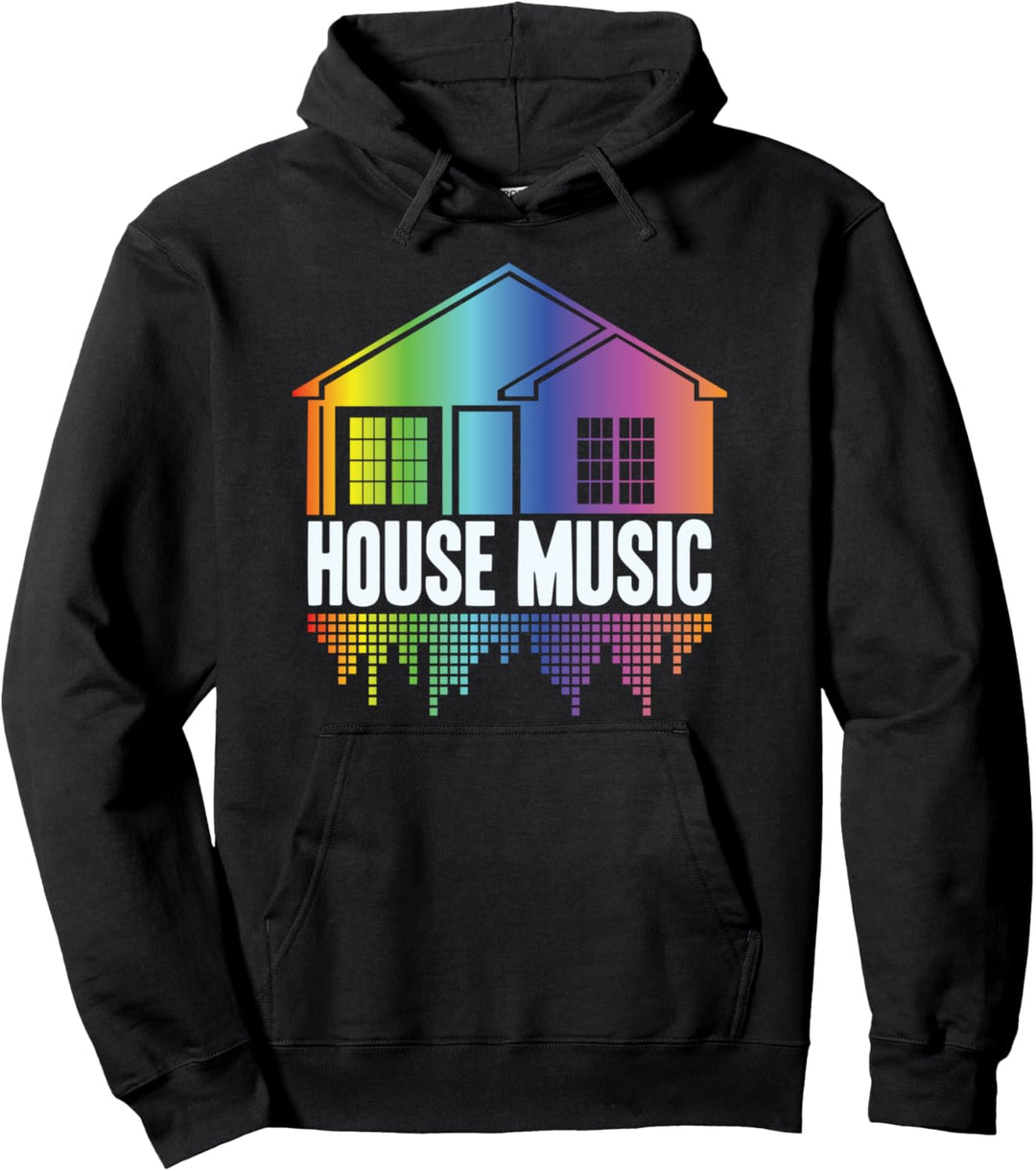 Disc Jockey - House Music - Party Pullover Hoodie
