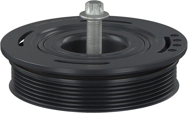 febi bilstein 33699 Riemenscheibe (entkoppelt) für Kurbelwelle, mit Schraube , 1 Stück
