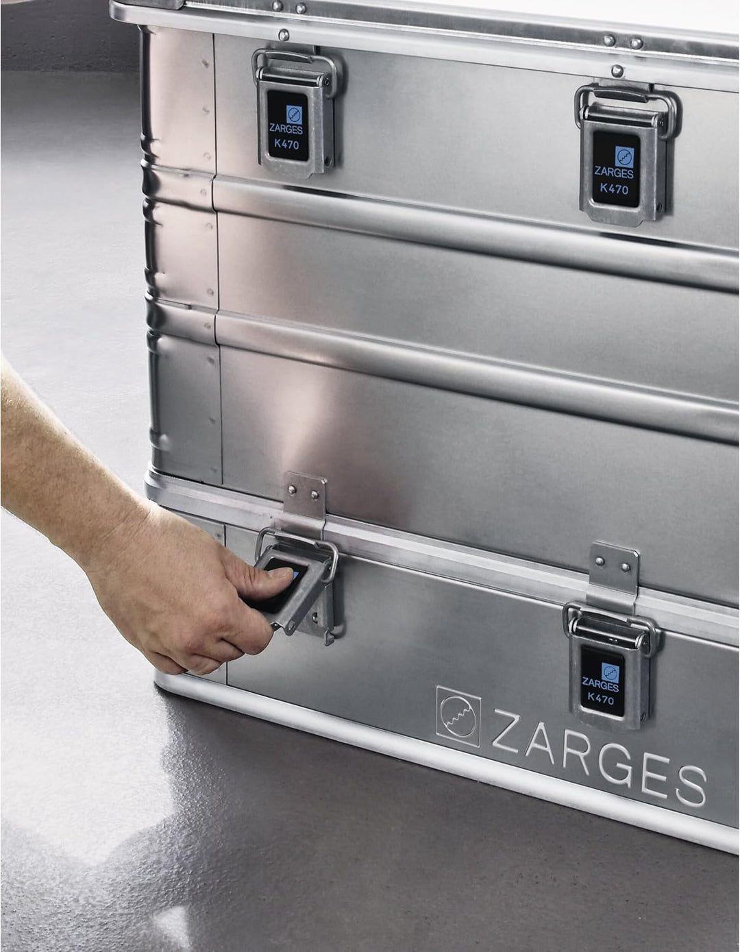 Alu-Kiste K470 Plus UT; IM:550x350x150mm