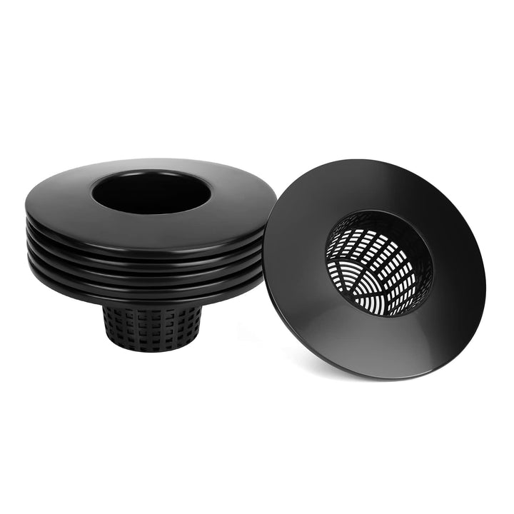 Tectsia 15,2 cm Netztöpfe für 5 Gallonen Eimer breite Deckel (5 Stück), Netzbecher für Hydrokultur E