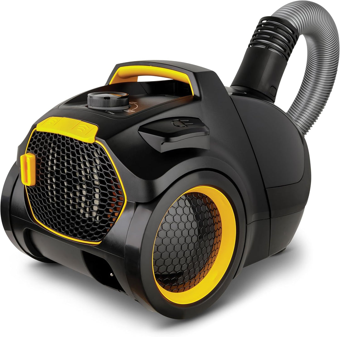 Fakir Air WAVE Prestige TS 2000 - Bodenstaubsauger mit Beutel, HEPA 13 Filter, Extrem leise, 4,5l, S