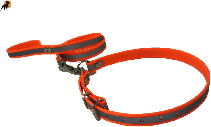Befreiungsleine Rettungshundeleine aus Wasserfestem TPU Band, Typ 1, 19mm x 120cm, Hals 40-60cm, Ref