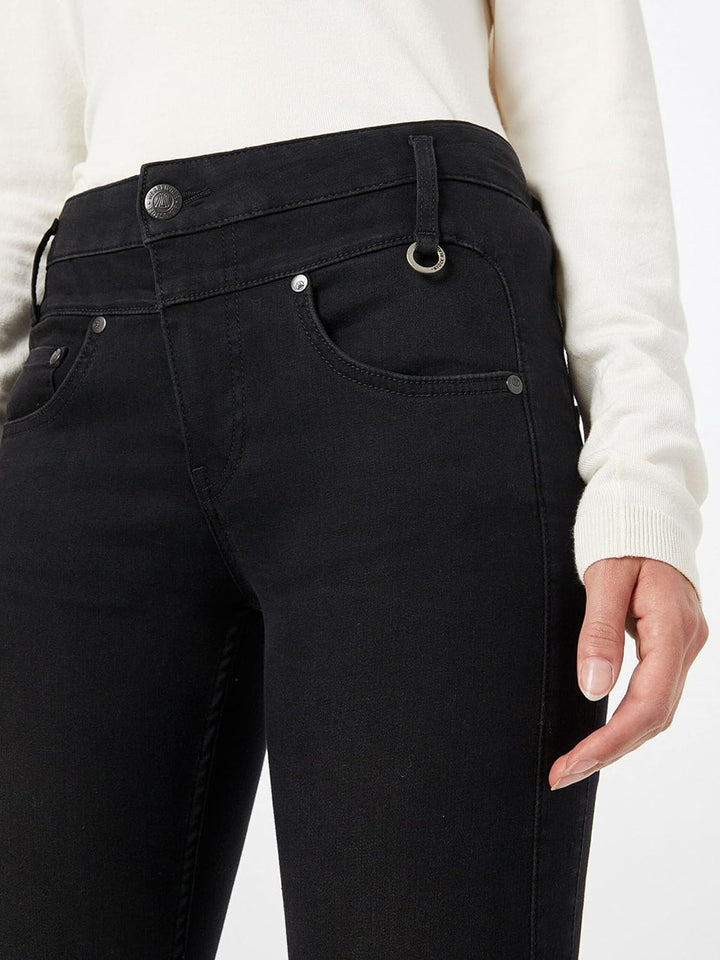 Herrlicher Damen Jeans Sharp Black Denim 32" "30