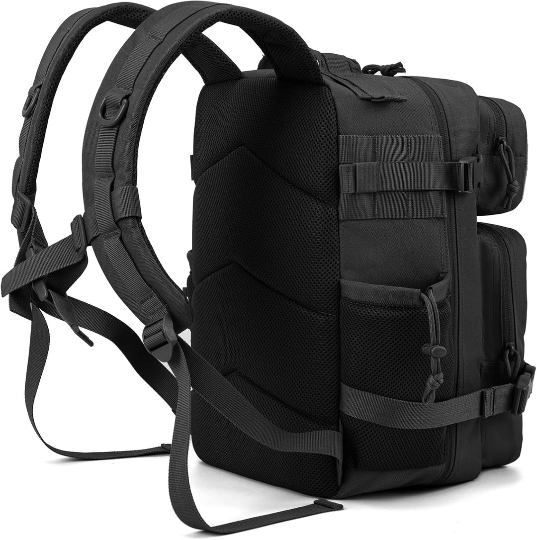 QT&amp;QY Taktischer MilitäR Rucksack Herren Gross 25l/35l/45L Bundeswehr Rucksack 3 Tage Molle Armee Ru