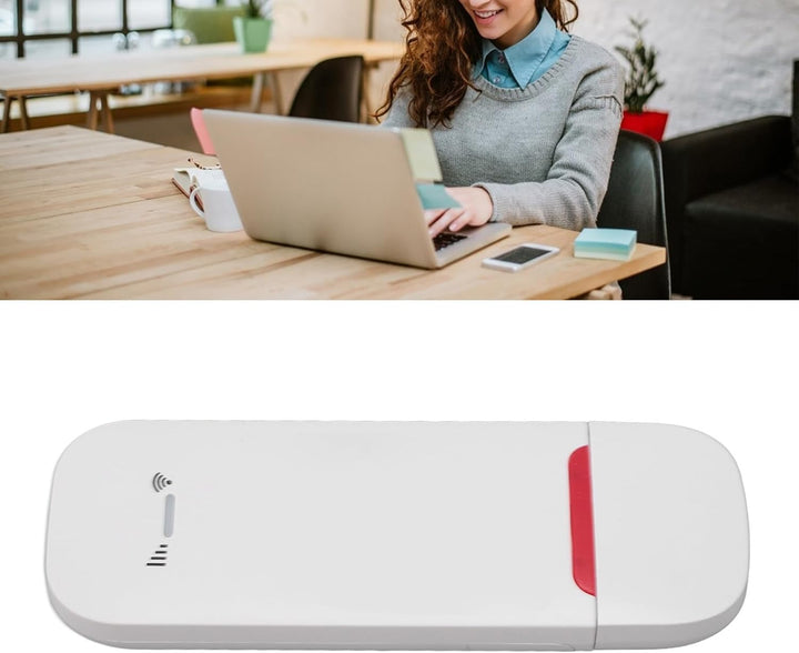 500 Mbit/s 4G LTE USB-Modem-Dongle, Router mit SIM-Kartensteckplatz, Tragbarer Reise-Hotspot, Unters
