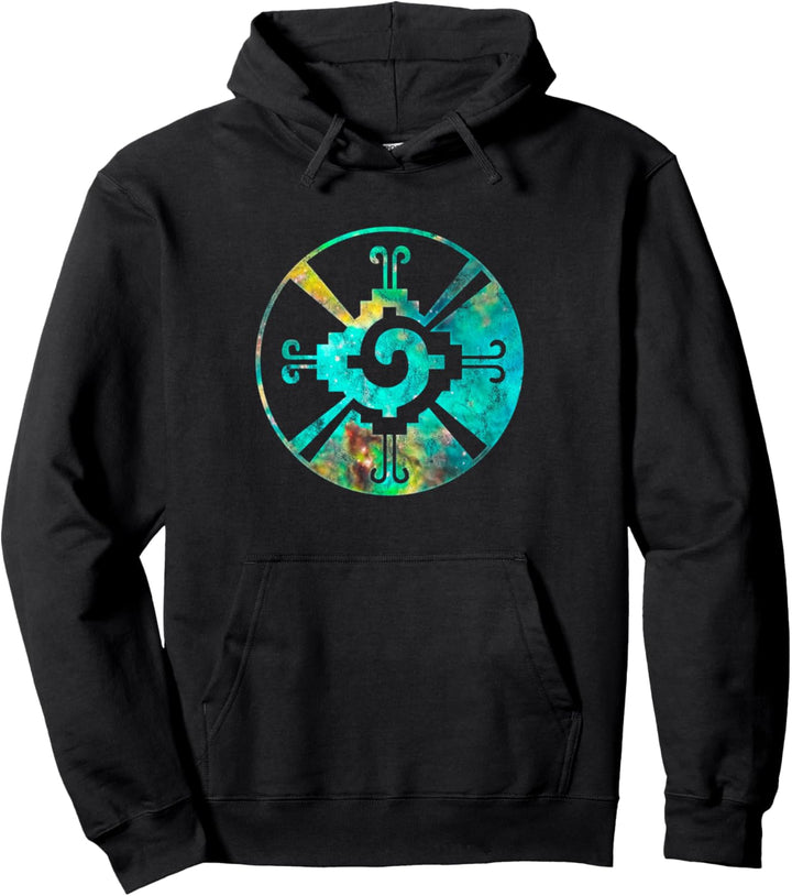 Hunab Ku, Maya, Symbol, Indianer, Herz der Galaxie, Mystik Pullover Hoodie