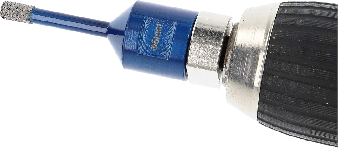 PRODIAMANT M14 / 6-kant Adapter für Bohrmaschinen und Akkuschrauber zur Verwendung mit Fliesenbohrer