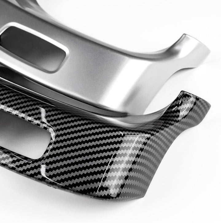 KUNGKIC ABS Auto Zentralsteuerung Armlehne Box Rahmen Dekorative Aufkleber Innenbereich Compatible w