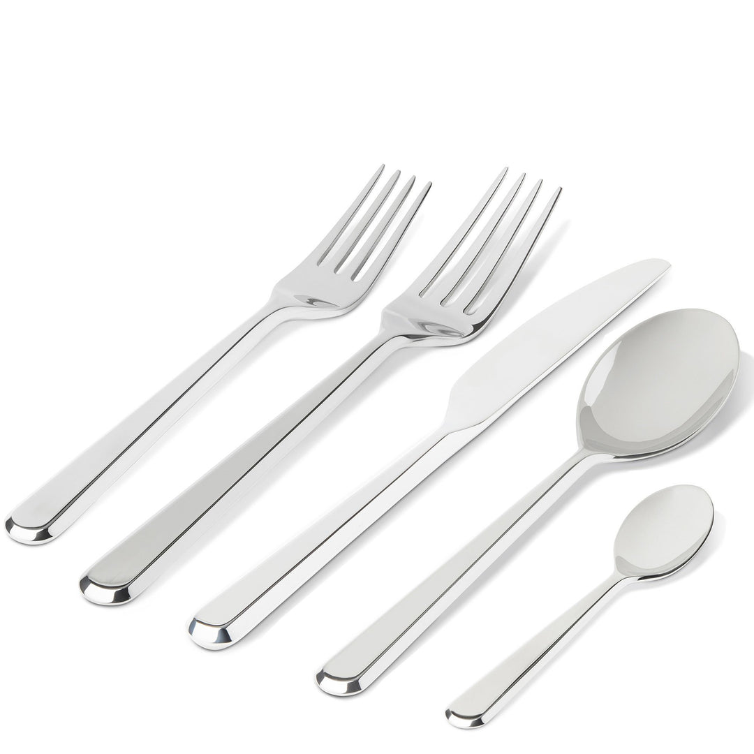 Alessi BG02S5 Amici, Edelstahl 18/10, Silber