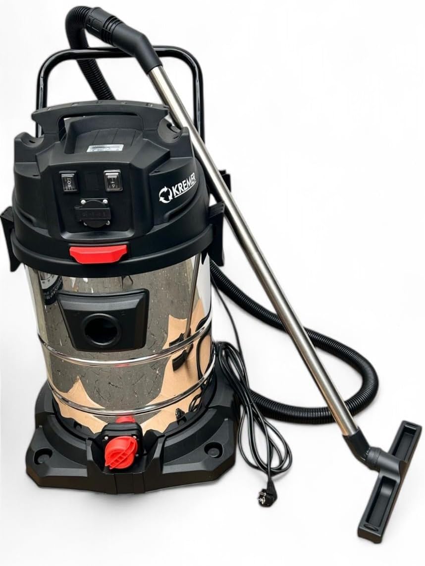 Industriesauger 2400W Nass- Trockensauger 65L Schmutzbehälter Industriestaubsauger Gewerbestaubsauge