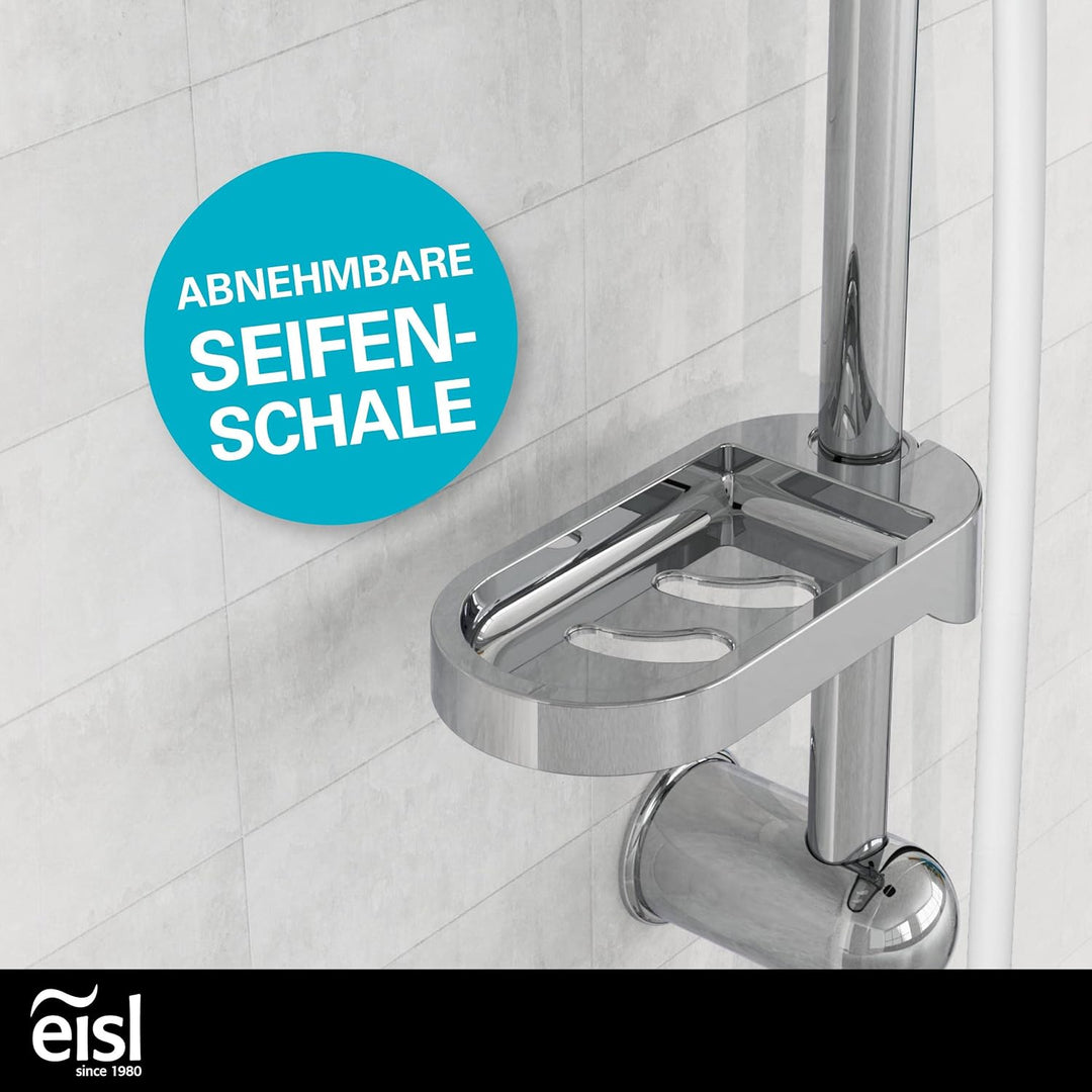 EISL Duschset DUSCHTRAUM Duschsäule mit grosser Regendusche 200 x 200 mm und Handbrause, ideal zum N