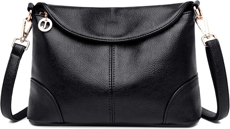 DORRISO Elegant Damen Umhängetasche Frauen Handtasche Schultertasche Casual Umhängetaschen Damen Rei